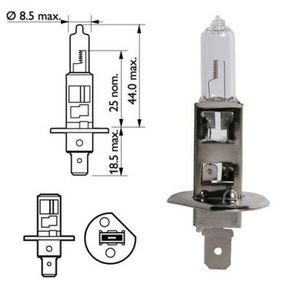 Лампа Philips  H1 12V- 55W (P14,5s) LongLife EcoVision