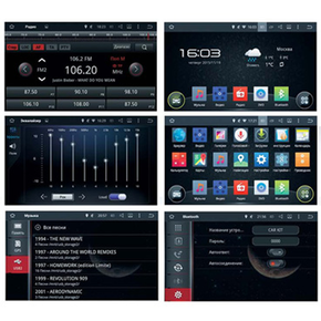 Incar AHR-6282BV Штатная магнитола  Nissan X-Trail,Qashqai 15+, Android 5.1, 1024*600, wi-fi, 8"