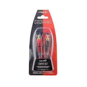 Ural RCA-BV03M Межблочный кабель 2RCA х 2RCA 0,3 м
