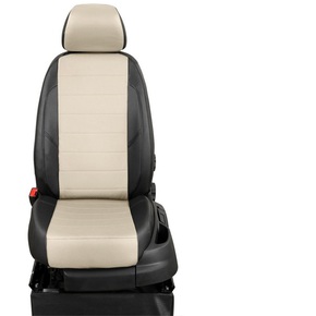Чехлы эко-кожа (Типо) VOLKSWAGEN TRANSPORTER T–4 (1+1;3)