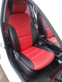 Чехлы эко-кожа KIA RIO с 2011г