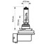 P-12362CVB11 Лампа Philips  H11 12V-55W (PGJ19-2) Crystal Vision блистер
