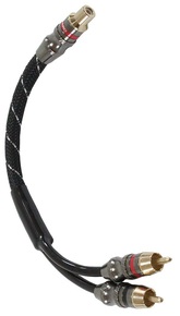 Кабель для подключения авто акустики Alphard R1M2F RCA (0,2м)