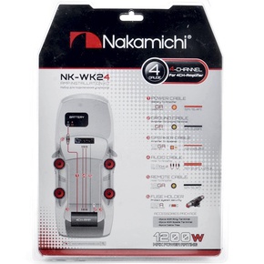 Nakamichi NK-WK24 Набор проводов для подкл. 4х кан. усилителя 4Ga