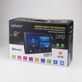 Eplutus CA901 на базе Android 12, 50Wx4, 2ГБ+32ГБ, Wi-Fi, BT 5.0, 9", 1280х720