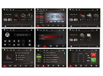 NAKAMICHI NAM1700-M9 Мультимедийный ресивер формата 2DIN с диагональю экрана 9 дюймов