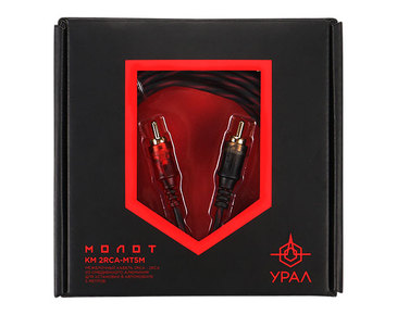 URAL КМ 2RCA МТ5М Кабель межблочный 5м