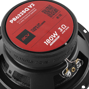 Коаксиальная акустика 6.5" 180 Вт PB622SQ V2