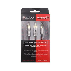 Ural Decibel Mini Jack- 2RCA 15 кабель