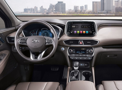 Incar TSA-2437 Штатная магнитола Hyundai Santa Fe 18+, Android 8.1, 1024*600, IPS, wi-fi, 9"