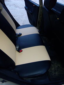 Чехлы эко-кожа (Типо) HYUNDAI SOLARIS 2/3 зад.сид.